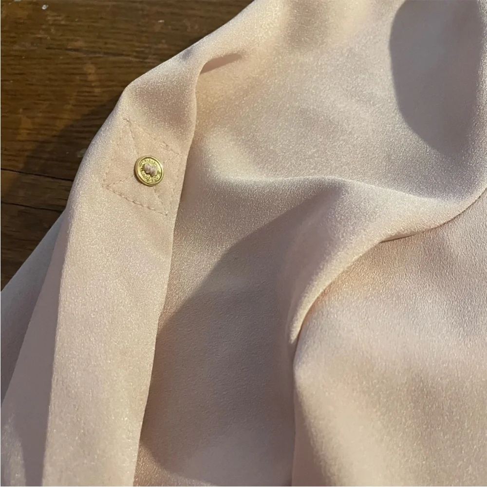 Calvin Klein Long Sleeve Blouse - Picture 4 of 5